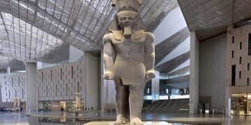 أول فبراير المقبل بدء تطبيق مواعيد الفتح الرسمية الجديدة لقاعات العرض الرئيسية بالمتحف المصري الكبير