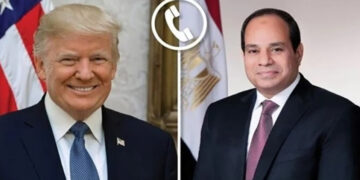 مصدر رفيع المستوى ينفى إجراء اتصال بين الرئيس السيسي وترامب