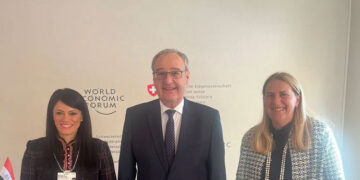 المشاط تعقد لقاءً ثنائيًا مع وزيرة الشئون الاقتصادية السويسرية لبحث الخطوات المقبلة لتفعيل اللجنة