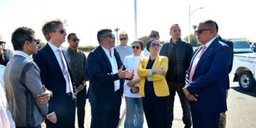 وزيرة البيئة فى زيارة تفقدية لمدينة شرم الشيخ.. وتفقد عدد من المشروعات البيئية بها