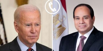 الرئيس السيسي يتلقى اتصال هاتفي من الرئيس الأمريكي “جو بايدن”