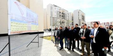 وزير الإسكان يتفقد وحدات “سكن لكل المصريين” محور منخفضي الدخل وموقع مشروع ردم البرك العشوائية وغير المنتظمة