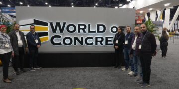 وفد نقابة المهندسين يشارك بمعرض الخرسانة العالمي بلاس فيجاس WOC برئاسة المهندس ماير جرجس