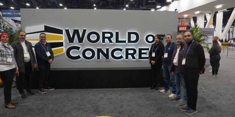 وفد نقابة المهندسين يشارك بمعرض الخرسانة العالمي بلاس فيجاس WOC برئاسة المهندس ماير جرجس