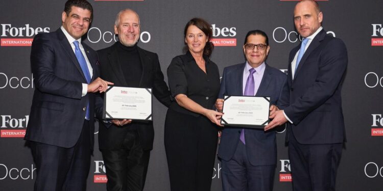 ماجنوم العقارية” تتعاقد مع “أوكيو” للاستفادة من حلولها المبتكرة في “فوربس إنترناشيونال تاور” بالعاصمة