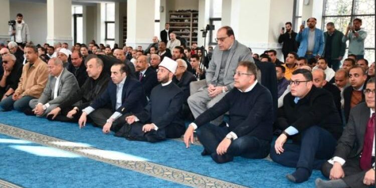 افتتاح مسجد “السيدة عواطف” بمدينة صن كابيتال بـ6 أكتوبر بحضور 6 وزراء ومستشار رئيس الجمهورية