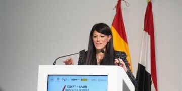 وزيرة التخطيط تُلقي كلمة بمجلس الأعمال المصري الإسباني المُشترك