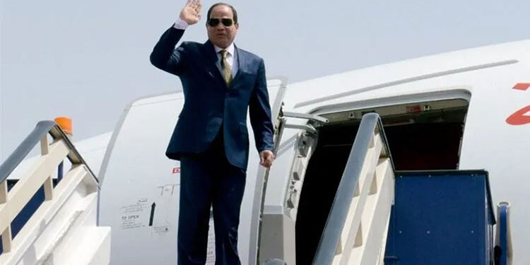 الرئيس السيسي يغادر إسبانيا متوجهًا على المملكة العربية السعودية