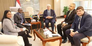 وزير التعليم العالي يبحث سُبل التعاون مع وزير العلوم والتكنولوجيا والابتكار بجنوب إفريقيا