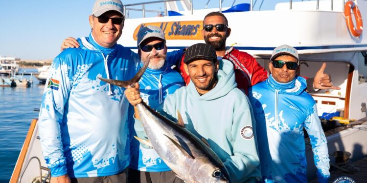 مصر تتربع على عرش بطولة البحر الأحمر الدولية لصيد الأسماك بالجونة وتتأهل لكأس العالم في كوستاريكا