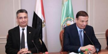 وزيرا الزراعة والتموين يبحثان مع وزير الزراعة الأوكراني التعاون في مجال تحقيق الأمن الغذائي