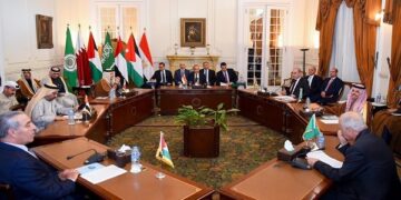 بيان عاجل مشترك من وزراء الخارجية العرب برفض التهجير واعمار غزة