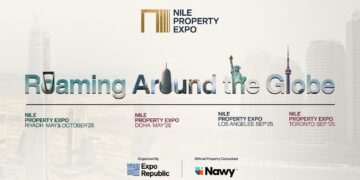 عقارات النيل تنطلق بـأكبر خطة معارض عقارية بالخارج خلال 2025