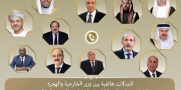 بتوجيهات من رئيس الجمهورية..  اتصالات مكثفة لوزير الخارجية والهجرة مع عدد من وزراء الخارجية العرب