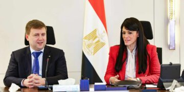 خلال لقاء وزير الزراعة الأوكراني .. «المشاط»: مصر لديها الإمكانيات لتصبح مركزًا لتخزين الحبوب والقمح