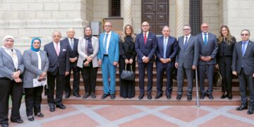 بنك مصر ومؤسسته يساهمان بنحو 445 مليون جنيه لدعم المدينة الطبية  بجامعة عين شمس