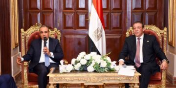 وزير الخارجية يلتقى مع رئيس مجلس الشيوخ ولجنتى العلاقات الخارجية بمجلسي النواب والشيوخ