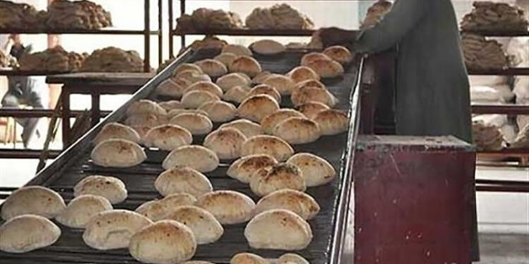 خصم 25% من حصة المخابز المدعمة العاملة بالغاز غير الملتزمة بسداد فروق تكلفة تصنيع الخبز