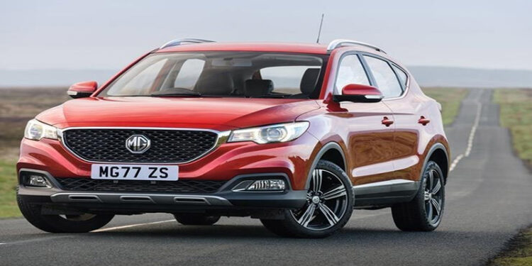 سيارة MG الرياضية بحالة “كسر الزيرو”