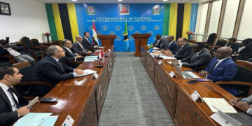 جلسة مباحثات لوزير الخارجية والهجرة مع نظيره التنزانى