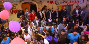 وزيرا الأوقاف والتضامن ومحافظ القاهرة يشاركون فى حفل إفطار المطرية