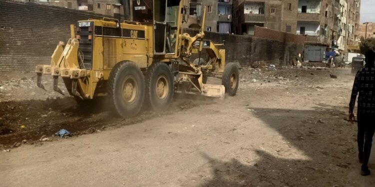 وزيرة التنمية المحلية تعلن بدء أعمال مشروع تطوير و رفع كفاءة شارع الرشاح ” مصرف مسطرد” بالقليوبية