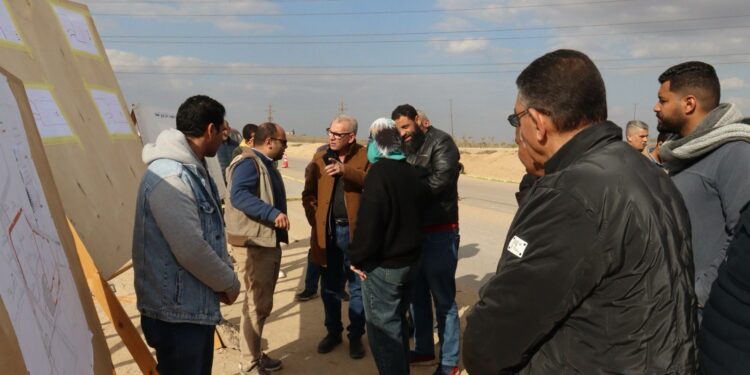 وزير الإسكان يتابع سير العمل بتوسعات مدينة الشيخ زايد ” زايد الجديدة”