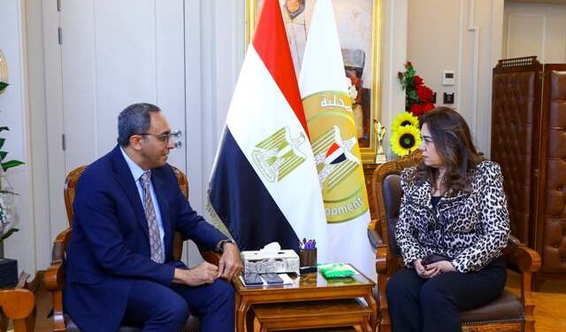 وزيرة التنمية تتابع مع محافظ قنا جهود توافر السلع الأساسية للمواطنين ومشروعات الخطة الاستثمارية