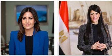 وزيرة التخطيط تناقش التعاون المشترك مع الرئيس التنفيذي للمركز العالمي لتمويل المناخ