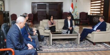 وزير الزراعة يستقبل الممثل المقيم للأمم المتحدة في مصر