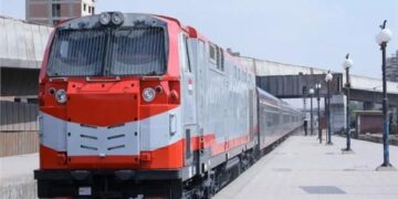 تشغيل حركة القطارات على خط القاهرة الاسكندرية في منطقة محطة طنطا في الاتجاهين