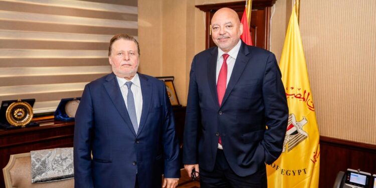 Governor of the Central Bank of Egypt Meets with the Chairman of the Alliance for Financial Inclusion