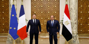 الرئيس السيسى: توافقنا مع ماكرون على أهمية الحفاظ على سيادة سوريا