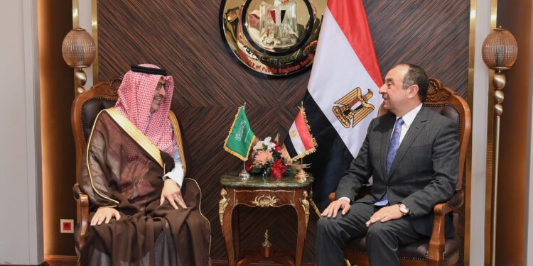 وزير قطاع الأعمال العام يستقبل سفير السعودية بالقاهرة لبحث تعزيز التعاون وفرص الاستثمار