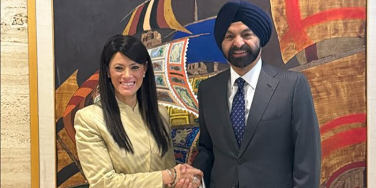 وزيرة التخطيط: البنك الدولي شريك المعرفة للحكومة في إعداد السردية الوطنية للتنمية الاقتصادية