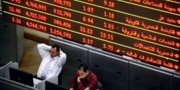 هبوط جماعي لمؤشرات البورصة المصرية ورأسمالها السوقي يتراجع 52 مليار جنيه بنهاية تعاملات اليوم