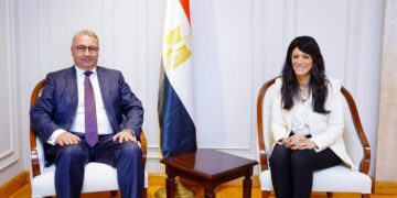 وزيرة التخطيط والتنمية الاقتصادية تلتقي سفير مصر الجديد لدى الصين