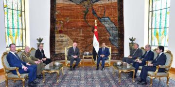 الرئيس السيسي يستقبل الحاكم العام لكومنولث أستراليا