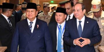 الرئيس السيسى ونظيره الإندونيسى يؤكدان ضرورة بدء عملية إعادة إعمار غزة دون تهجير