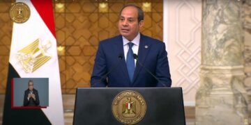 الرئيس السيسى: توافق مصرى فرنسى على رفض دعوات تهجير الشعب الفلسطينى