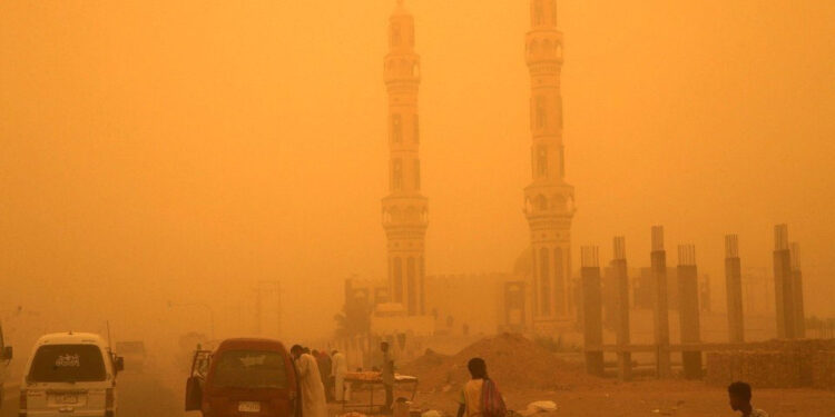 الأرصاد: منخفض خماسيني ورمال ورياح سرعتها تصل 60 كم فى الساعة الأربعاء