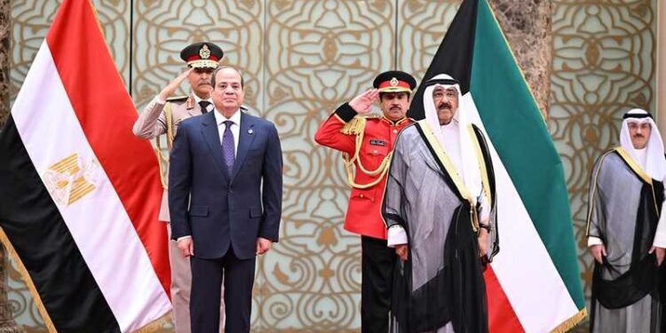 الكويت تعلن عن عزمها تنفيذ استثمارات فى الاقتصاد المصرى