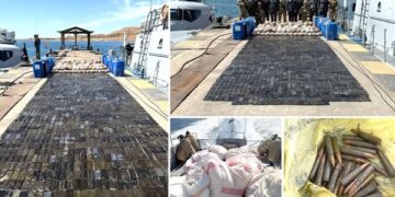 القوات البحرية تنجح في إحباط محاولة تهريب كميات من المواد المخدرة عبر سواحل البحر الأحمر