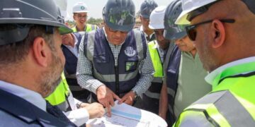 رئيس الهيئة العربية للتصنيع يتفقد أعمال إنشاء مصانع تدوير المخلفات الصلبة بمحافظة كفر الشيخ