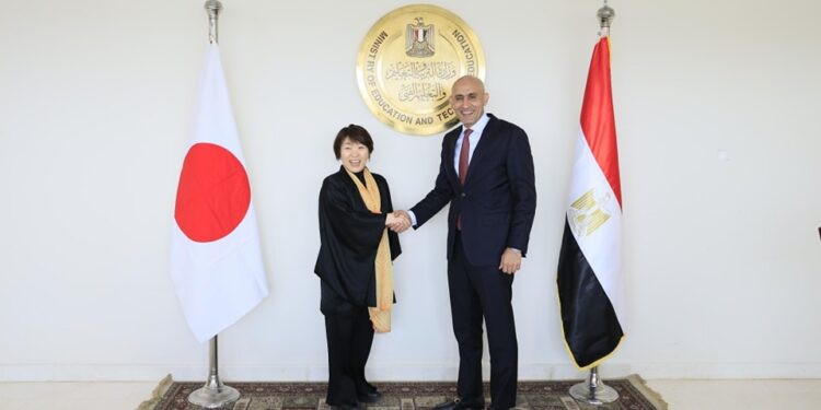 وزير التعليم يستقبل وزيرة التعليم اليابانية لبحث تعزيز سبل التعاون في المشروعات التعليمية المشتركة وآفاق التعاون المستقبلية