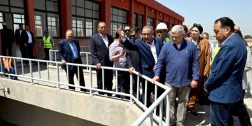 رئيس الوزراء يتفقد محطة مياه المرشحة الملاحية الجديدة بطنطا