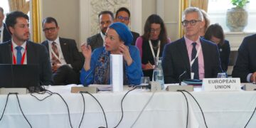 وزيرة البيئة واصلت مشاركاتها في فعاليات مؤتمر كوبنهاجن لتغير المناخ بجلسة حول تنفيذ نتائج التقييم العالمي