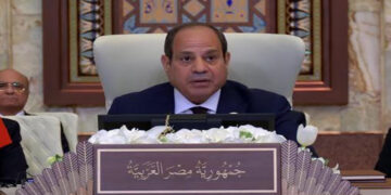السيسى: مصر كثفت جهودها السياسية لوقف نزيف الدم الفلسطينى