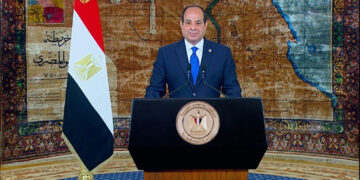 نص كلمة الرئيس السيسى بالمؤتمر الصحفى المشترك مع رئيس لبنان بقصر الاتحادية