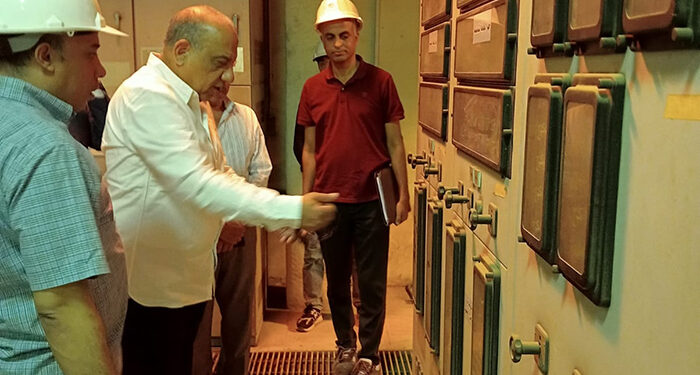 وزير الكهرباء يتفقد محطة محولات باسوس ومحطة توليد كهرباء شبرا الخيمة